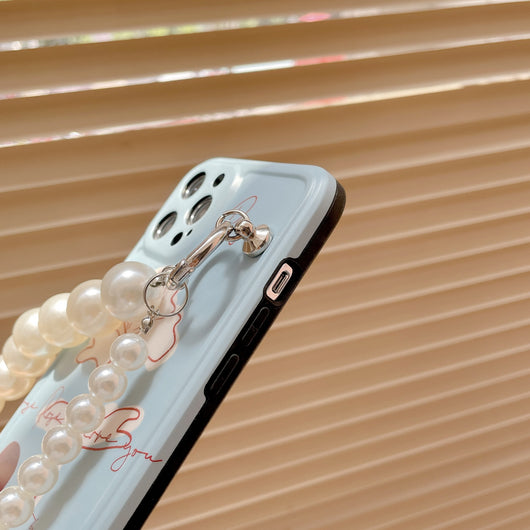 Funda de Celular Messenger Perla Floral en Silicona - Image 3