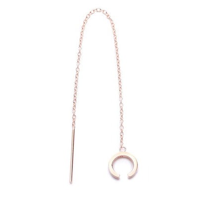 Aretes Largos de Plata para Mujer - Diseño Elegante y Versátil - Image 13