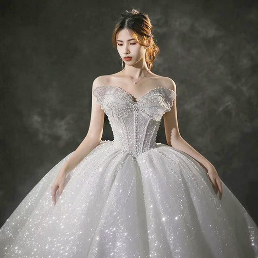 Vestido de Novia Elegante con Cola Francesa para la Madre del Novio - Image 6