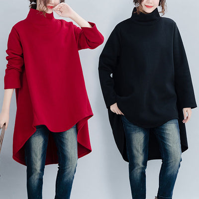 Vestido Sudadera con Dobladillo Asimétrico - Image 12
