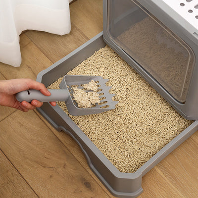Arenero Plegable con Doble Puerta para Gatos - Image 23
