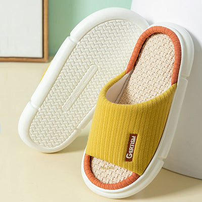 Sandalias y Pantuflas de Lino con Suela Reforzada - Image 12