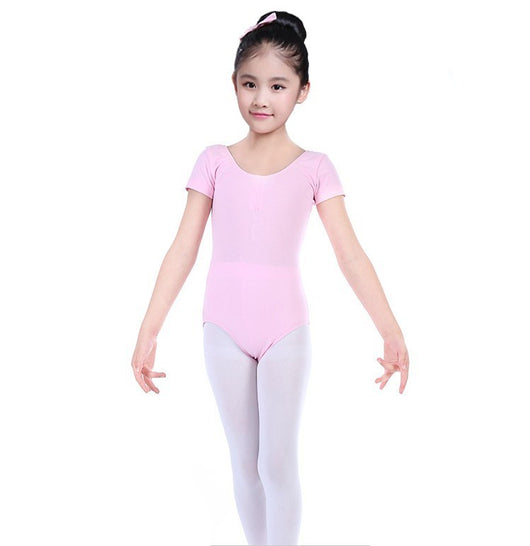 Ropa de Danza Infantil de Manga Corta para Ejercicio - Image 11