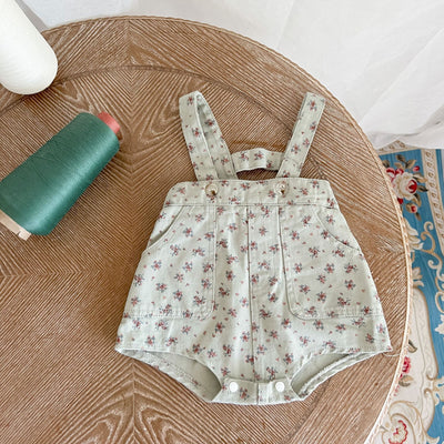 Overol Infantil de Mezclilla Suave Lavada Estilo Otoño - Image 4