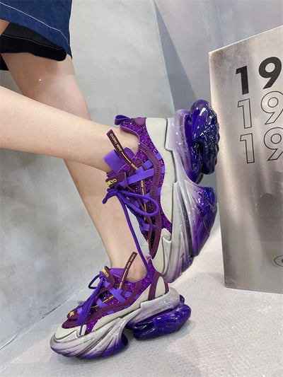 Zapatillas Deportivas Casual para Mujer con Suela Gruesa de Gel - Image 13