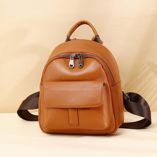 Bolso de Cuero Genuino para Mujer - Diseño Versátil