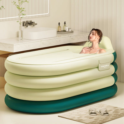 Bañera Inflable Portátil con Almacenamiento Integrado - Image 4