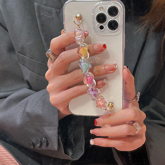 Pulsera Corazón Amor Coreana con Funda para iPhone 12 - Image 3