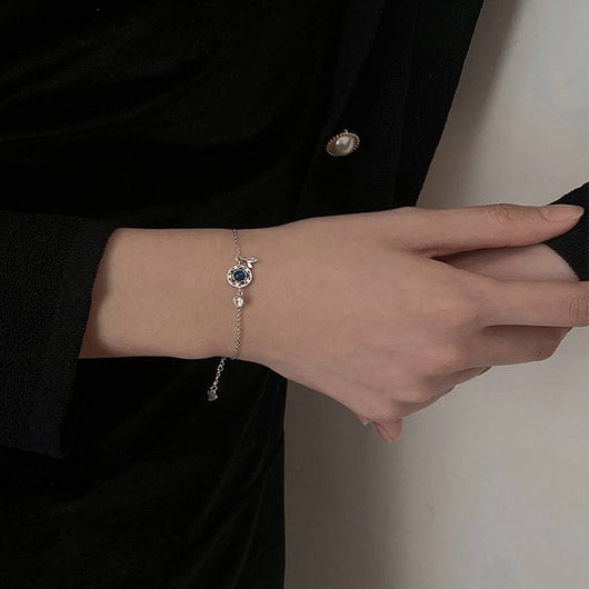 Pulsera de Plata Esterlina para Mujer con Piedra de Luna - Image 6