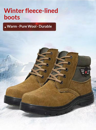 Botas Térmicas de Algodón con Forro de Piel de Oveja para Hombre - Image 5
