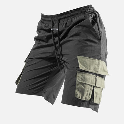 Shorts Deportivos Casuales con Detalles Tooling para Hombre - Image 6