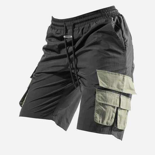 Shorts Deportivos Casuales con Detalles Tooling para Hombre - Image 6