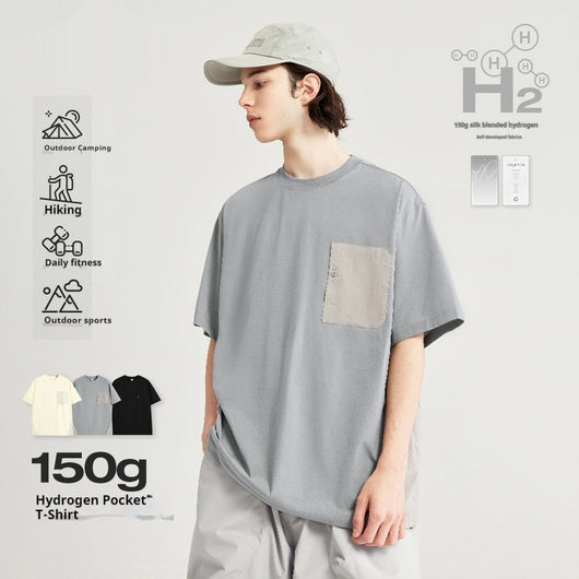 Camiseta Hydrogen con Tecnología de Tela Ligera - Manga Corta para Exterior