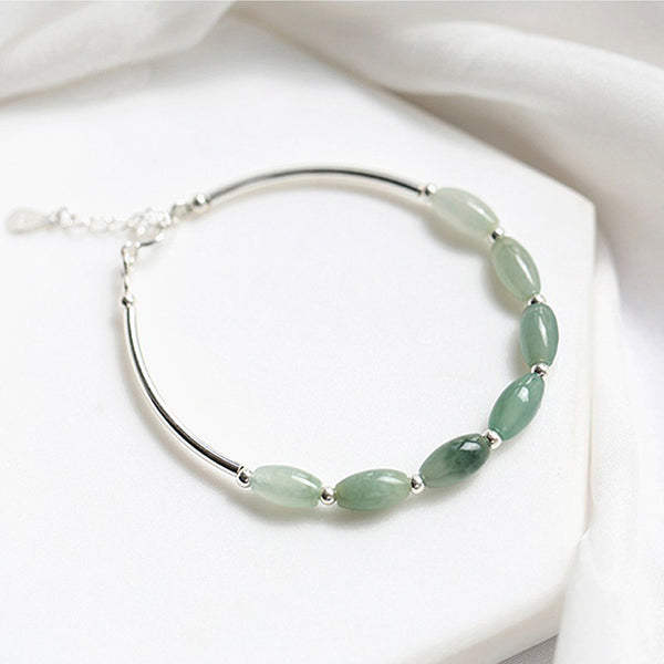 Joyería de Jade Estilo Coreano Versátil