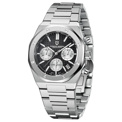 Reloj Cronógrafo de Hombre Cuarzo 6 Agujas - Estilo Ejecutivo - Image 2