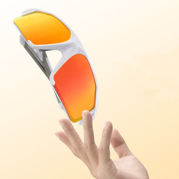 Gafas de Ciclismo Polarizadas con Cambio de Color Protección Contra Viento y Arena