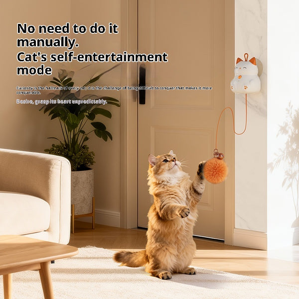 Juguete Interactivo Automático para Gatos - Bola Inteligente de Entretenimiento
