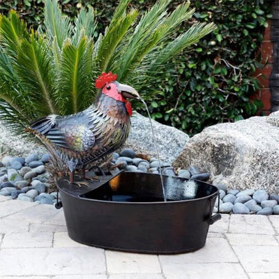 Fuente Decorativa de Jardín con Flujo de Agua y Moldes de Resina Artesanal - Image 15
