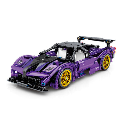 Auto Deportivo de Bloques de Construcción - Puzzle Armable para Niños - Image 5