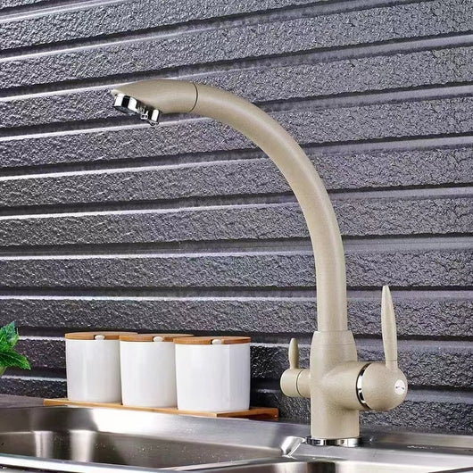 Grifo Purificador de Agua Telescópico con Tubo de Resorte para Cocina - Image 3