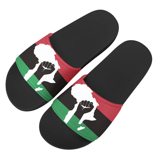 Chanclas de Playa PVC con Bandera Africana - Image 7