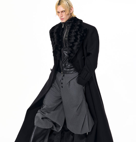 Blazer Trench Coat con Solapas Cosidas - Elegancia Profesional - Image 10