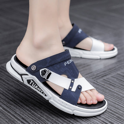 Sandalias de Cuero Impermeables para Hombre - Image 21