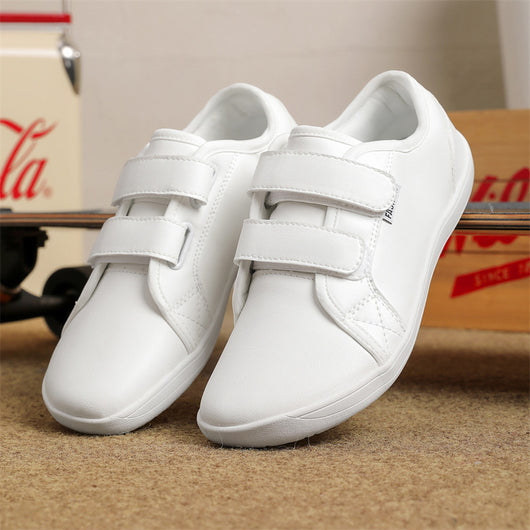 Zapatos Casuales de Cuero Ancho con Velcro para Hombre y Mujer Talla Grande - Image 12