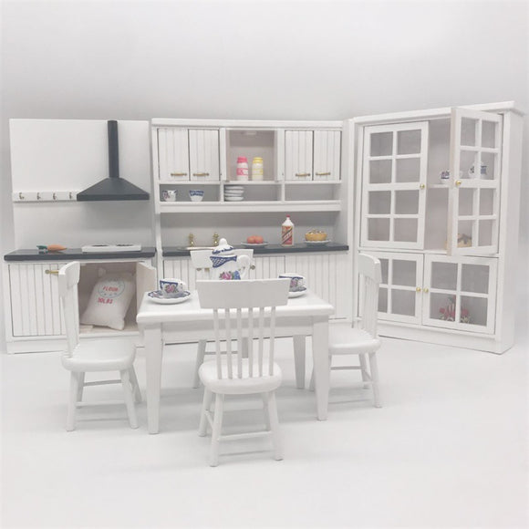 Cocina de Casita de Muñecas Miniatura 12 Piezas