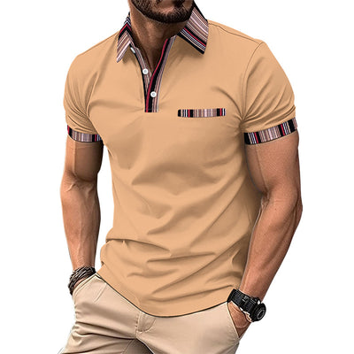 Playera Casual para Hombre con Cuello Estampado - Image 13