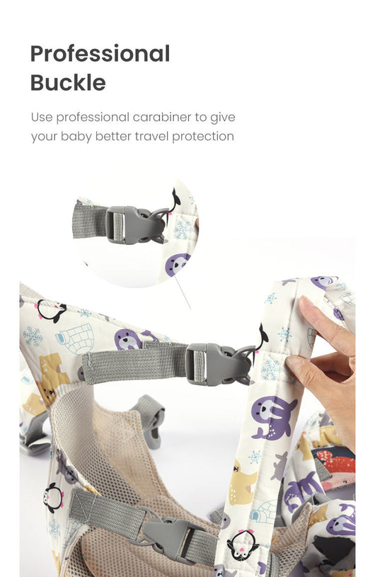 Cargador de Bebé Multifuncional con Asiento y Cintura - Image 18