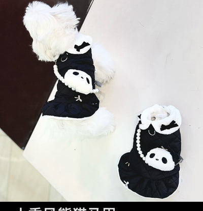 Abrigo Acolchado para Perros y Gatos con Arnés de Tracción - Image 11