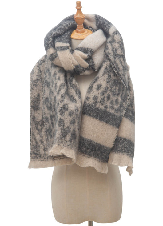 Bufanda Leopardo Unisex de Moda Europea y Americana - Image 21