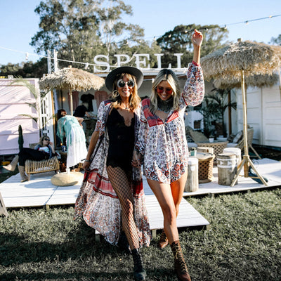 Vestido Camisero con Estampado - Image 9