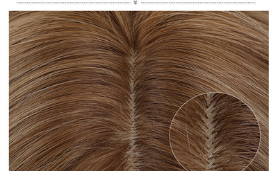Peluca Rizada Larga con Flequillo Corto - Cobertura Total de Alta Temperatura - Image 6