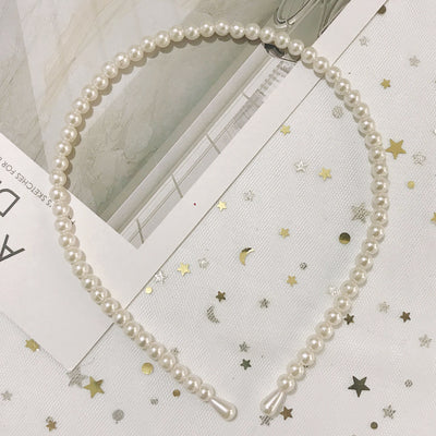 Set de 3 Diademas de Perlas para Mujer, Estilo Versátil y Elegante - Image 7
