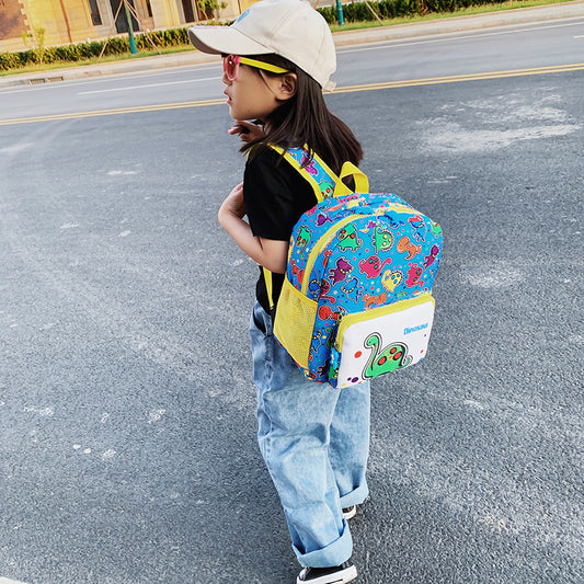 Mochila Escolar Infantil Dinosaurio - Diseño Divertido y Resistente - Image 2