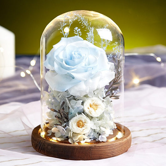 Rosa Gigante Eterna en Cúpula de Cristal - Regalo Romántico para San Valentín - Image 16