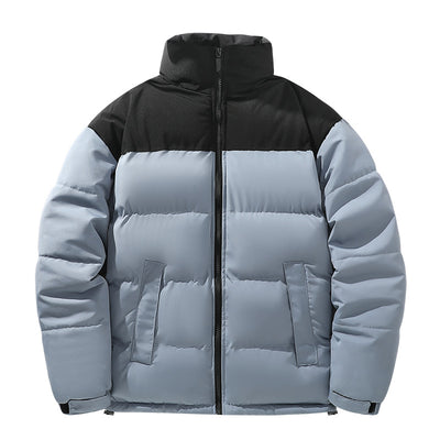Abrigo Acolchado Holgado para Hombre - Abrigo Grueso de Algodón - Image 8