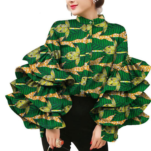 Camiseta Estampada con Volantes para Mujer - Ideal para Diario - Image 4
