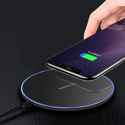 Cargador Inalámbrico QI Metálico 10W Ultra Delgado - Image 11
