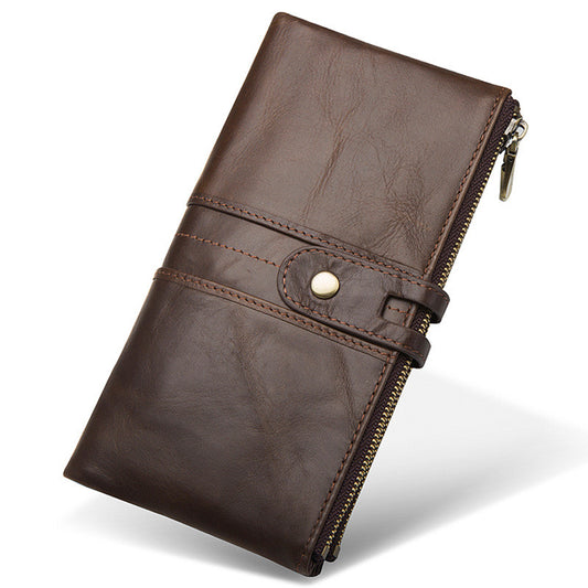Cartera Larga de Cuero para Hombre con Múltiples Compartimentos Estilo Business - Image 2