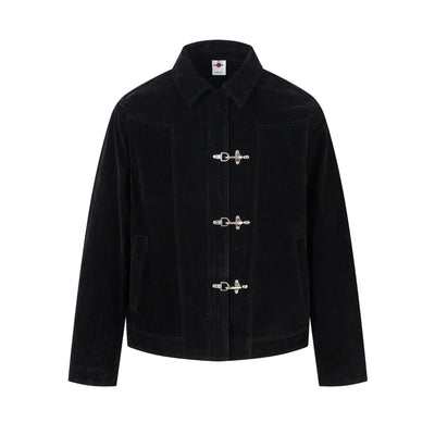 Chaqueta Desconstructida Cropped para Hombre - Ajuste Relajado Casual - Image 5