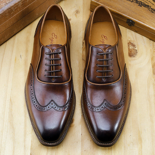 Zapatos Formales de Cuero Genuino para Hombre - Estilo Ejecutivo Premium - Image 10