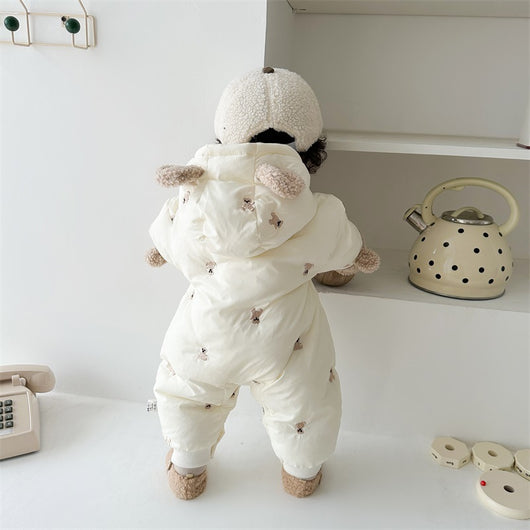 Abrigo Acolchado de Terciopelo para Bebé - Colección Invierno - Image 13