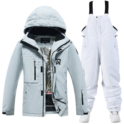 Traje de Esquí Doble Tabla para Hombre y Mujer - Abrigo Térmico Invernal - Image 12