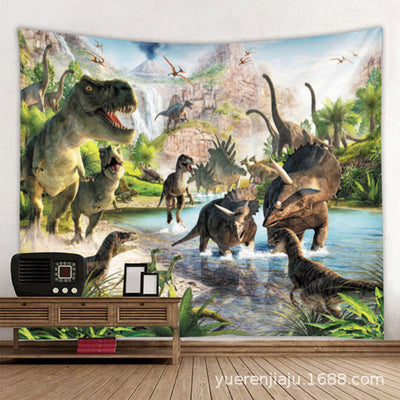Tapete de Playa Dinosaurio para Pared - Image 14