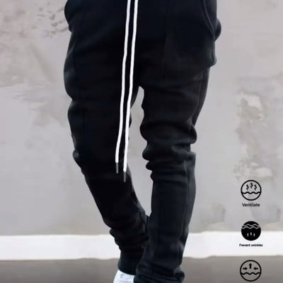 Pantalones de Campana Elásticos para Hombre - Estilo Deportivo y Casual para Todas las Estaciones - Image 3