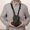 Bolsa de Cuero Cruzada para Hombre - Estilo Oblicuo