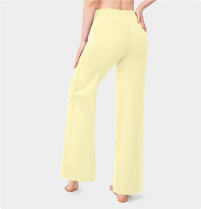 Pantalones de Yoga Rectos Holgados para Mujer - Image 9